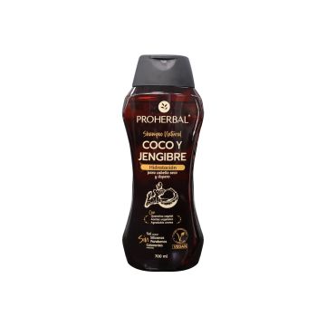 shampoo proherbal coco y jengibre 700 ml