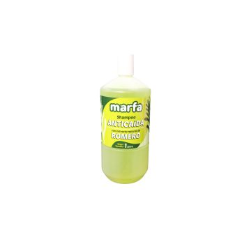 shampoo marfa anticaída con extracto natural de romero 1lt