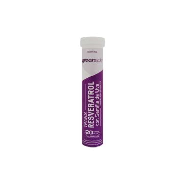 tbs. efervescentes resveratrol c/ semilla de uva c/20 de 4 gr c/u* 1x60
