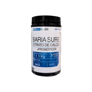 polvo baria sure citrato de calcio sabor fresa 1.100 kg  + probioticos 1x12 *