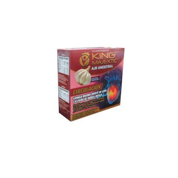 king majextic circulacion, tonifica venas, varices, flebitis, ulceras varicosas, hemorrodides, retencion de liquidos. 1x48* 1-30 tbs 500mg, f2-120 ml f-3 30 tbs