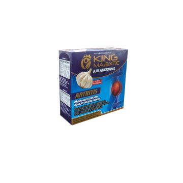 king majextic artritis, dolores musculares, calambres, artritis reumatoide, inflamacion en articulaciones y acido urico.  1x48*   f1-30 tbs  500mg, f2-120 ml f