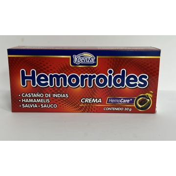 crema hemocare  hemorroides 30grs 1x35 * castaño de indias, hamamelis, salvia, sauco *