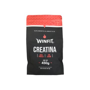 polvo creatina 450 gr* (bolsa) sin sabor