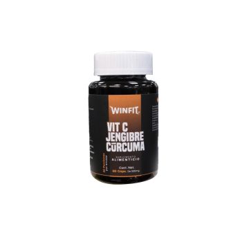 caps. vit c, curcuma, jengibre c/60 500 mg*
