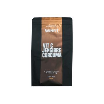polvo vit c,  jengibre, curcuma 300 gr*