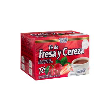 té fresa y cereza c/30 sob. 3g 1x24