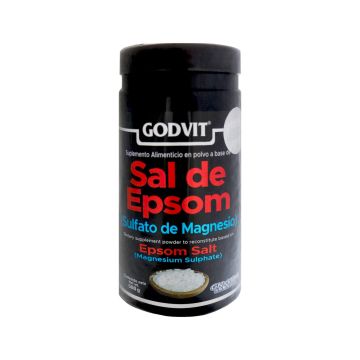 polvo sal de epsom (sulfato de magnesio) 500 gr* 1x48