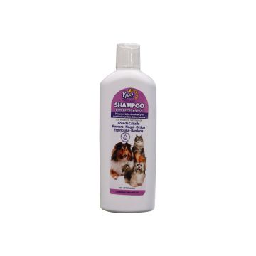 shampoo p/ perros y gatos  450 ml. 1x21 * devuelve la luminosidad y suavidad al pelaje de tu mascota, extractos cola de caballo, romero, nogal, ortiga,