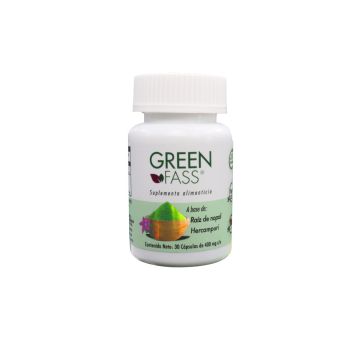 caps. green fass c/30* raiz de nopal, hercampuri 1x35