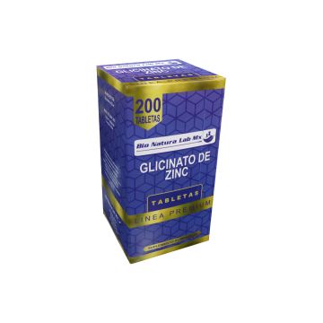 tbs. glicinato de zinc c/200