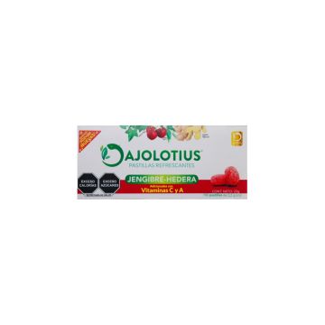 caramelo refrescante en carterita ajolotius jengibre-hedera blister c/10  22 gr 1x240 i