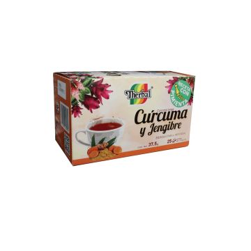 infusion curcuma y jengibre c/25 sob. de 1.5gr 1x24 ( cero)