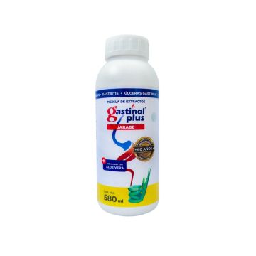 jarabe gastinol plus  adic. con aloe vera 580 ml 1x24  estomagos hipersensibles, gastritis, ulceras gastricas, intestino irritable, colitis