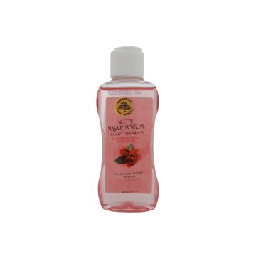aceite masaje sensual rosas y feromonas 55ml.