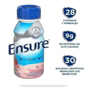 Ensure Líquido Frasco Con 237 Ml Sabor A Fresa