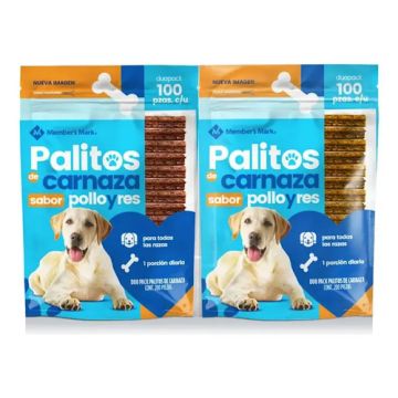 Carnaza En Palitos (sabor Pollo Y Carne) 200 Piezas®