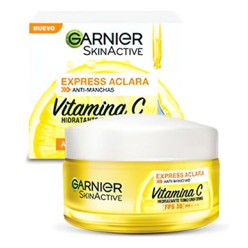 Gel Garnier Skin Active Express Aclara Con Vitamina C 50ml Todo Tipo De Piel Día/noche