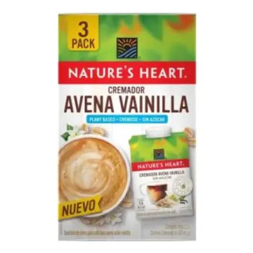 Sustituto De Crema Para Café Nature's Heart Sabor Vainilla 