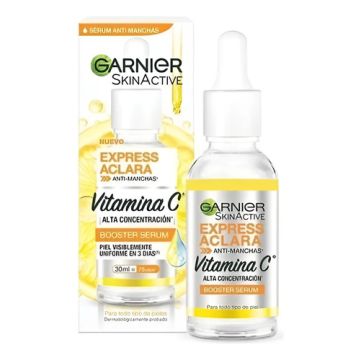 Sérum Express Aclara Booster Sérum Anti Manchas Garnier30ml Todo Tipo De Piel Día/noche