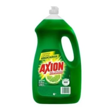 Lavatrastes Para Lavavajillas Axion Limón Líquido En Botella 2800 ml