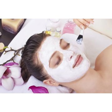 Arcilla Blanca Virgen Para Mascarilla Facial Y Corporal De Piel Mixta