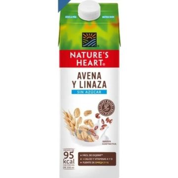 Natures Heart Bebida De Avena Y Linaza 6 De 946 Ml