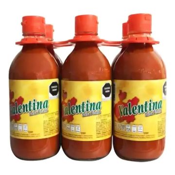 Salsa Picante Valentina 6 Pzas De 350 Ml C/u
