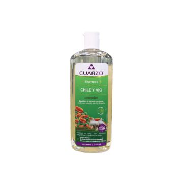 SHAMPOO CAPILAR DE CHILE Y EXTRACTO DE AJO 550ML