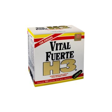 CAPS. VITAL FUERTE H3 C/100