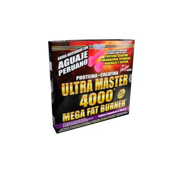 AMP. ULTRA MASTER 4000 MUJER SOLUCIÓN INGERIBLE C/10 AMP. DE 10 ML. C/U AHORA ADICIONADA CON AGUAJE PERUANO, PROTEINA, CREATINA, AMINOACIDOS, VITAMINAS, MINERALES Y CAFEINA + HIERRO