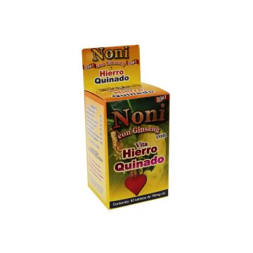 TBS. NONI CON GINSENG VITA HIERRO Q. C/60
