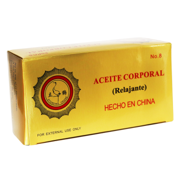 ACEITE CORPORAL RELAJANTE  EXHIBIDOR C/20 ACEITITOS 8ML