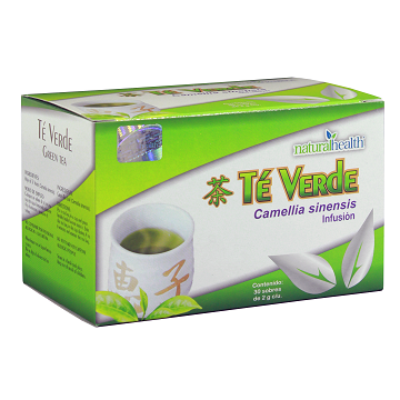 TÉ VERDE C/ 30 SOB. 2GR