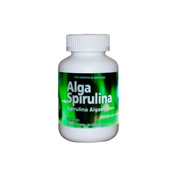 TBS. ALGA SPIRULINA C/180  500MG