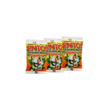 BOLSA DE CARAMELO MACIZO CON PROPOLEO Y MIEL SIN TOS 60GR. C/30