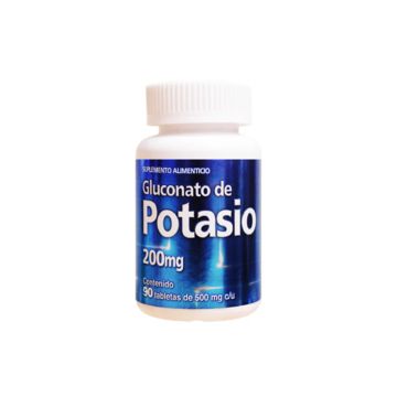 TBS. GLUCONATO DE POTASIO C/90