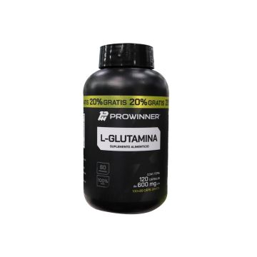 CAPS. L-GLUTAMINA 100+ 20 caps gratis c/120 600MG