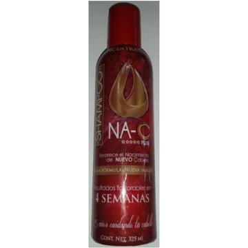 SHAMPOO NA C PLUS CONCENTRADO ROJO 325ML.