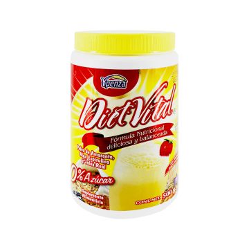 MALTEADA DIET VITAL POLVO 500 GR. 0% AZUCAR VAINILLA