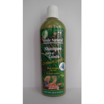 SHAMPOO PARA EL CABELLO CREMATIZADO VERDE NATURAL 430ML
