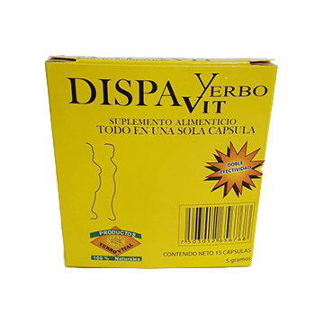 CÁPS. DISPAVIT YERBO C/15