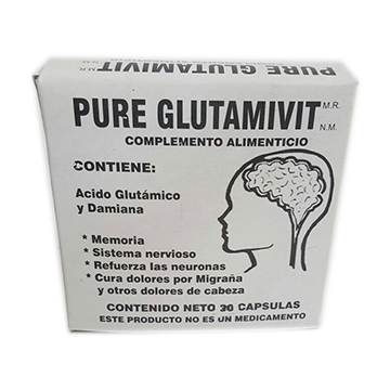 CÁPS. PURE GLUTAMIVIT C/30