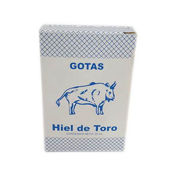 GOTAS HIEL DEL TORO VITAMINADA 30 ML.
