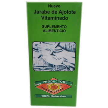 JARABE DE AJOLOTE VITAMINADO 180 ML.