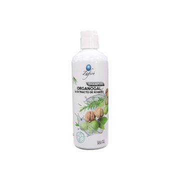 SHAMPOO CON NOGAL Y EXTRACTO DE ROMERO 500ML.