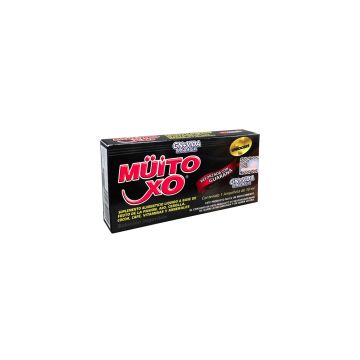 AMP. MÜITO XO NEGRA SOLUCIÓN INGERIBLE C/1 AMP. DE 10 ML C/U. CON FRUTO DE LA PASIÓN, AJO, CEBOLLA, COCOA, CAFÉ, VITAMINAS Y MINERALES. REFORZADA CON GUARANÁ.