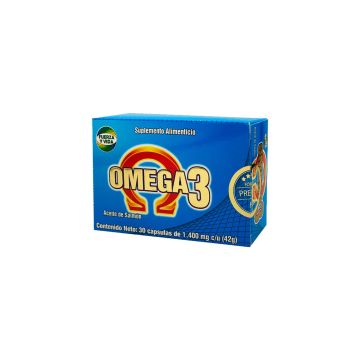 CAPS. OMEGA 3 ACEITE DE SALMON C/30