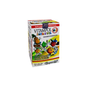 TBS. VITAMPOL INFANTIL NJ  C/100