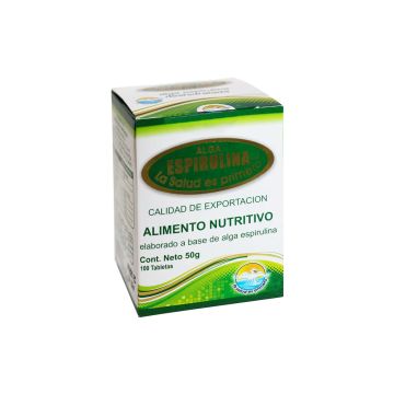 TBS. ALGA ESPIRULINA C/100